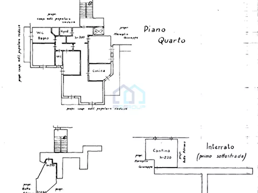 Immagine 21 di Appartamento in vendita  in Via Fratelli Grondona 18 a Savona