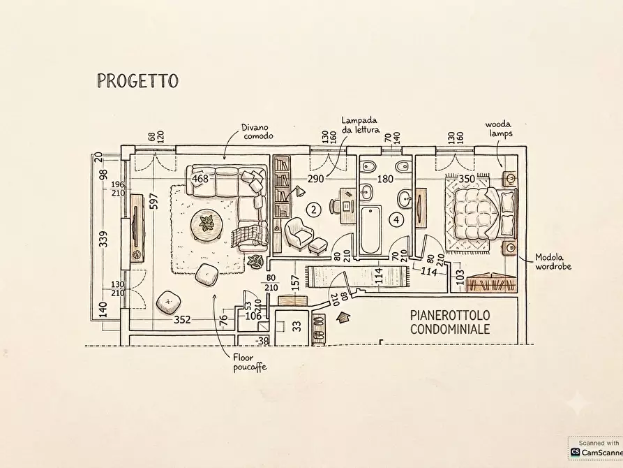 Immagine 47 di Trilocale in vendita  in Corso Cristoforo Colombo 11 a Chiavari