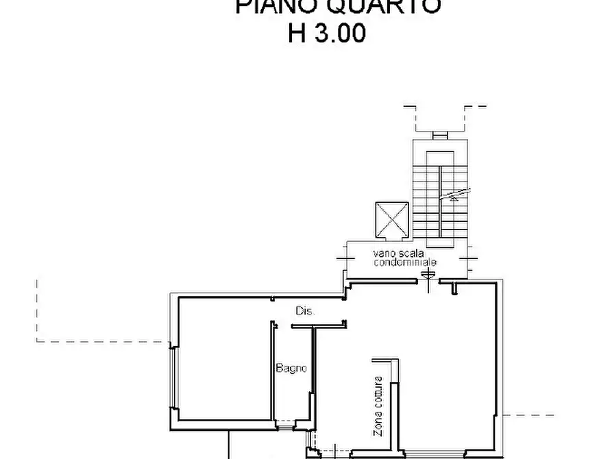 Immagine 10 di Trilocale in vendita  in Piazza Mascagni a Firenze