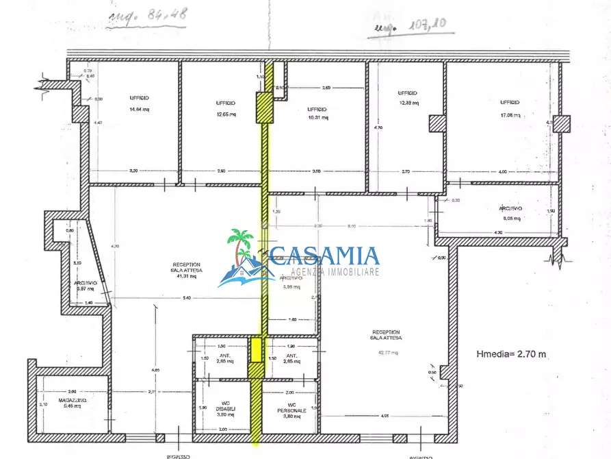 Immagine 7 di Ufficio in affitto  a San Benedetto Del Tronto