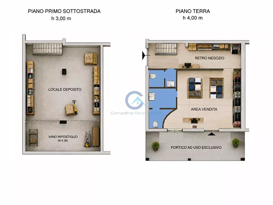 Immagine 18 di Locale commerciale in vendita  in Via Genova 50 a Catanzaro