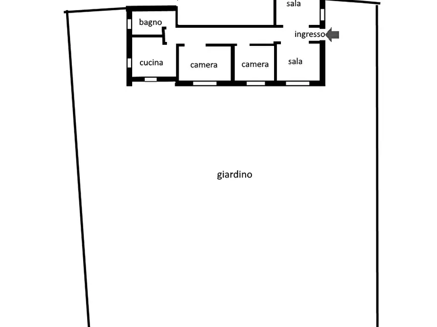 Immagine 10 di Trilocale in vendita  a Rapallo