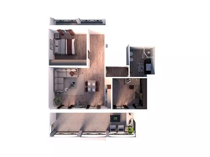 Immagine 11 di Trilocale in vendita  in CORSO MONTECARLO 76 a Ventimiglia