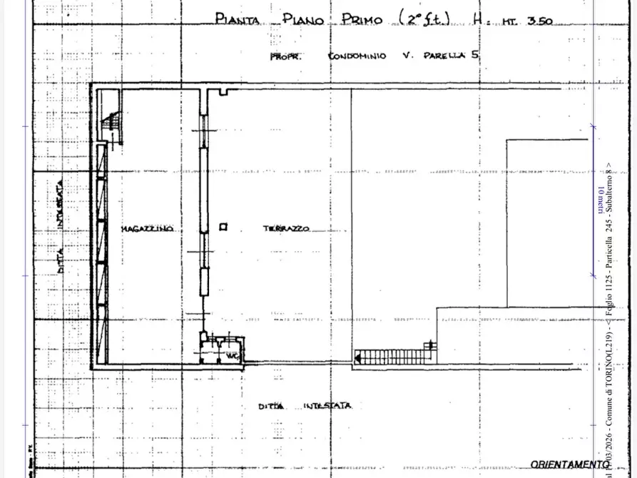 Immagine 19 di Capannone industriale in vendita  in Via Parella 3 a Torino
