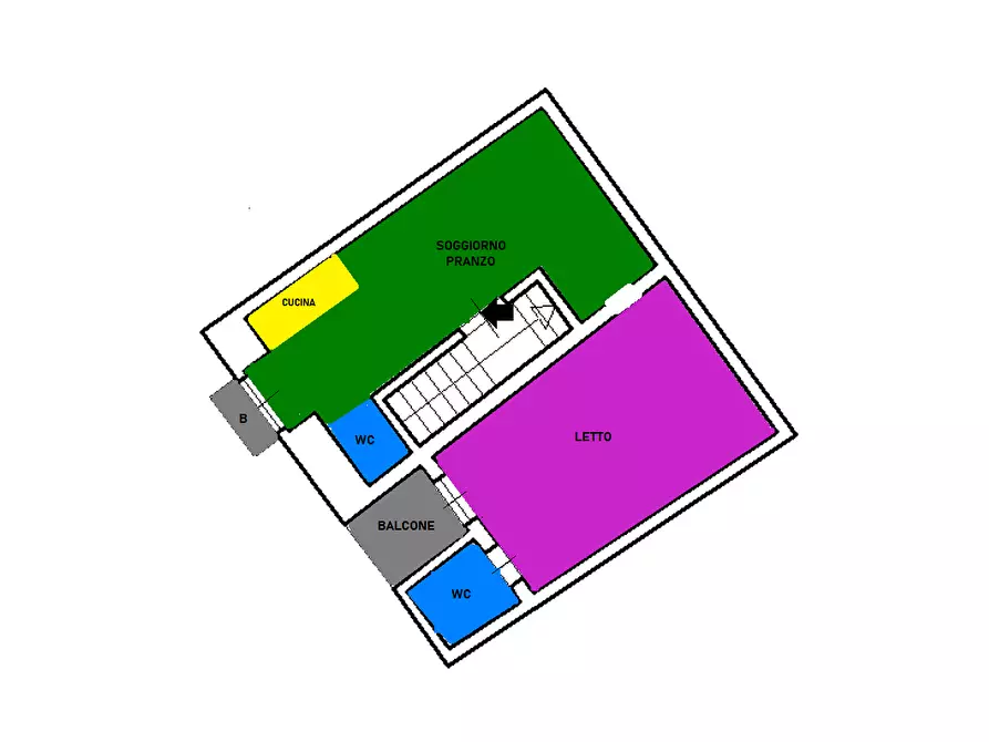 Immagine 21 di Bilocale in vendita  in Via Perugini 19 a Monopoli