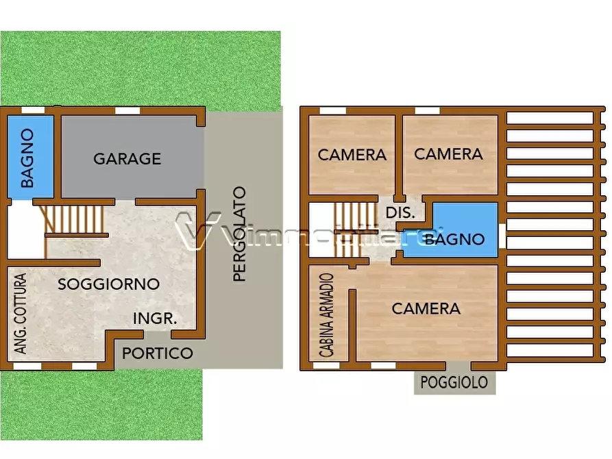 Immagine 10 di Casa bifamiliare in vendita  in via degli alpini sn a Albettone