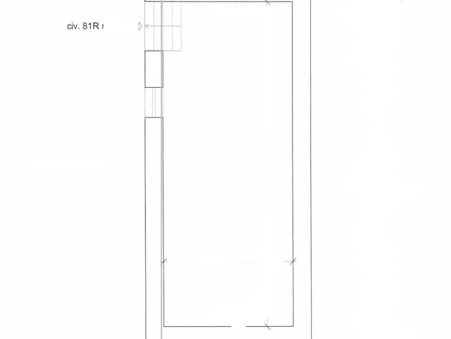 Immagine 2 di Magazzino in vendita  in Via Fereggiano 81 R a Genova