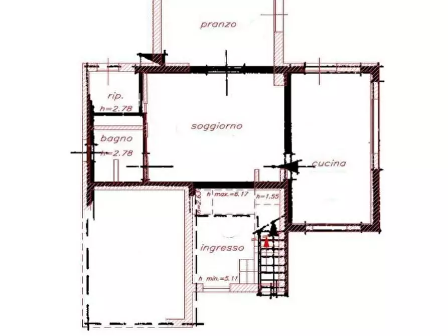 Immagine 7 di Villa in vendita  in Via Annunziata snc a San Biagio Della Cima