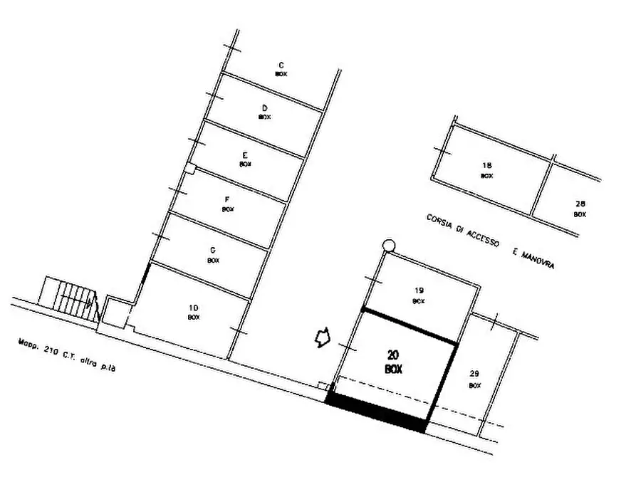 Immagine 2 di Garage in vendita  in Via Rezza 24 a Lavagna