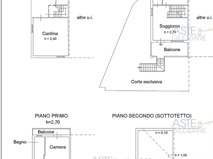 Immagine 7 di Villetta a schiera in vendita  a Verucchio