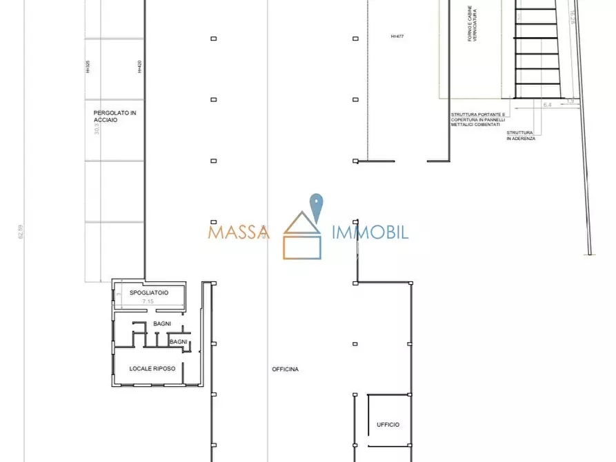 Immagine 20 di Attività artigianale in vendita  in Via Acquale 25 a Massa