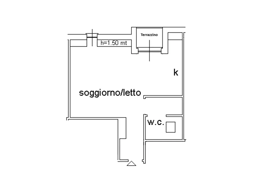 Immagine 24 di Monolocale in vendita  in Via Edmondo De Amicis 51 a Pietra Ligure