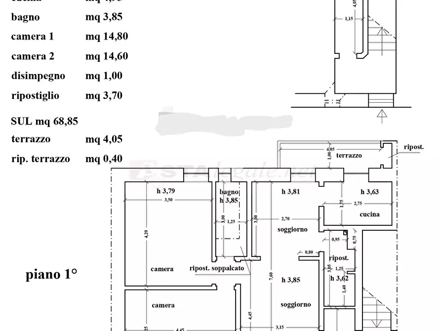 Immagine 23 di Pentalocale in affitto  in Via della Scala a Firenze