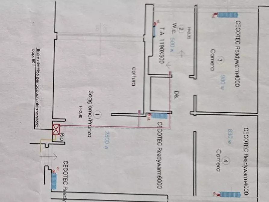 Immagine 18 di Quadrilocale in vendita  in Via Trieste a Camaiore