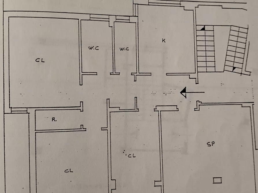 Immagine 23 di Quadrilocale in affitto  in Via Montello a Firenze