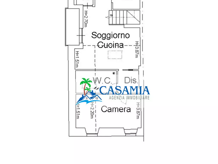 Immagine 7 di Bilocale in vendita  a San Benedetto Del Tronto