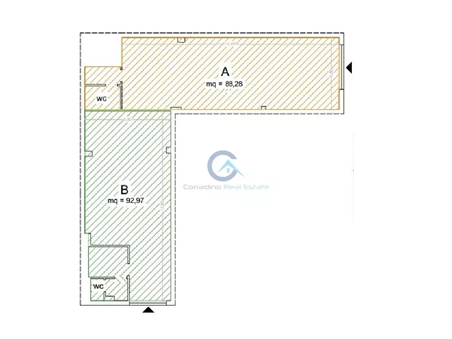 Immagine 13 di Locale commerciale in vendita  in Viale Magna Grecia 298 a Catanzaro