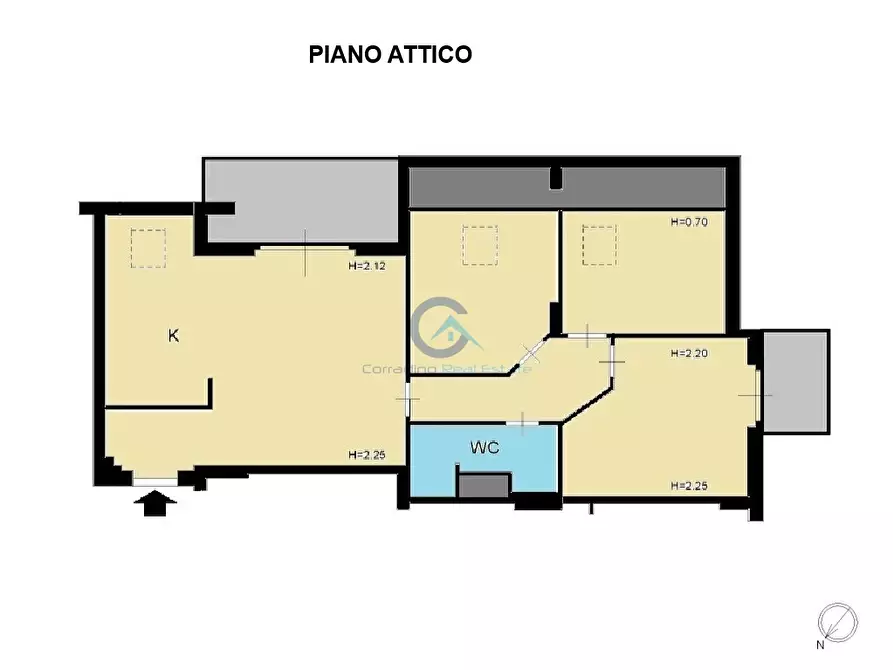 Immagine 23 di Attico in vendita  in Viale Crotone 210 a Catanzaro