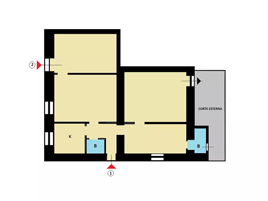 Immagine 11 di Quadrilocale in vendita  in Largo Piano Grande 14 a Catanzaro