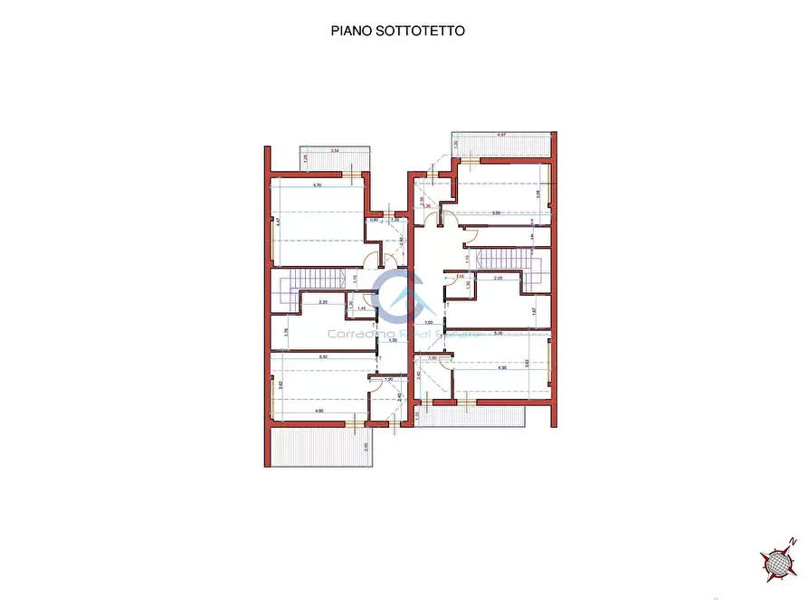 Immagine 19 di Casa bifamiliare in vendita  in Via Antonio Izzi De Falenta 78 a Catanzaro