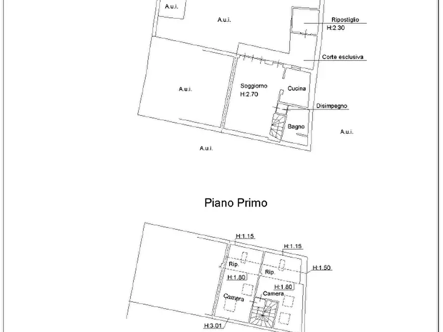 Immagine 16 di Trilocale in vendita  in Via Galliano a Passirano