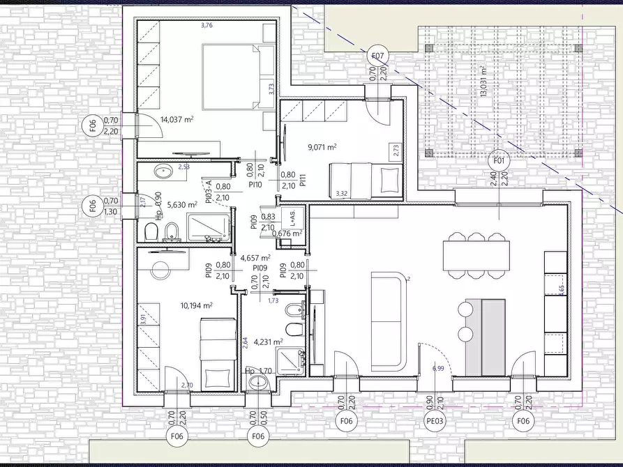 Immagine 8 di Casa indipendente in vendita  in Via Albertano da Brescia a Montirone
