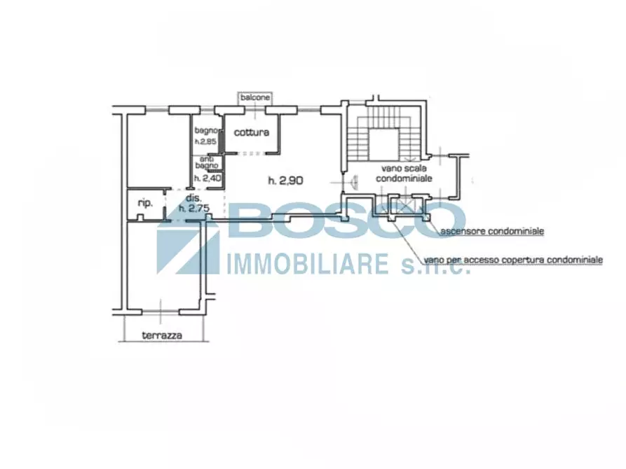 Immagine 2 di Quadrilocale in vendita  in Via Piave 41 a La Spezia