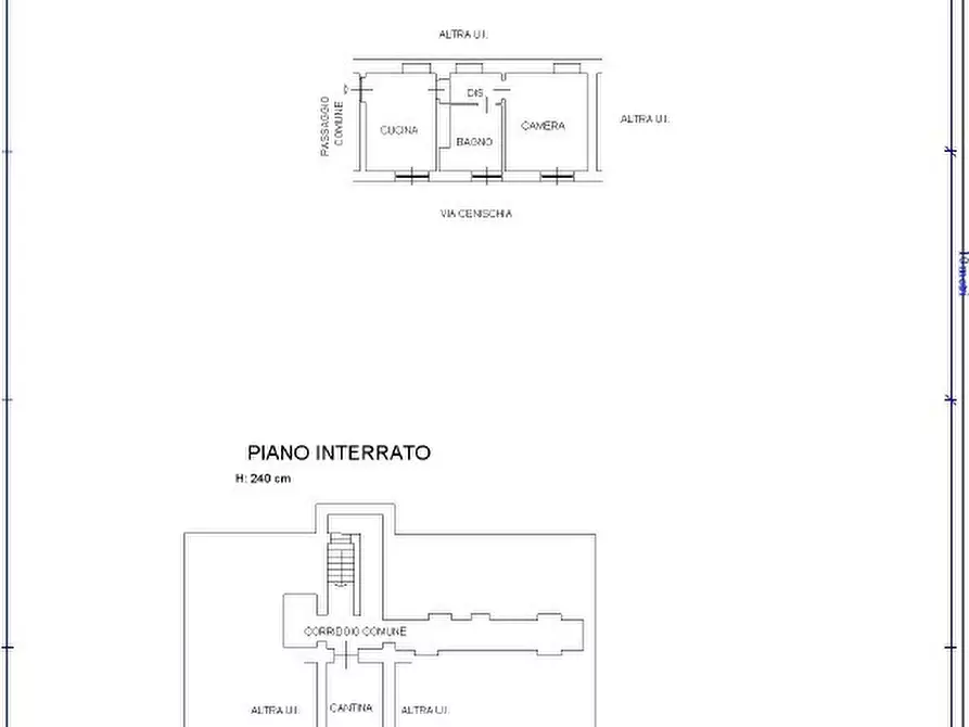Immagine 15 di Bilocale in vendita  in Via Cenischia 4 a Torino
