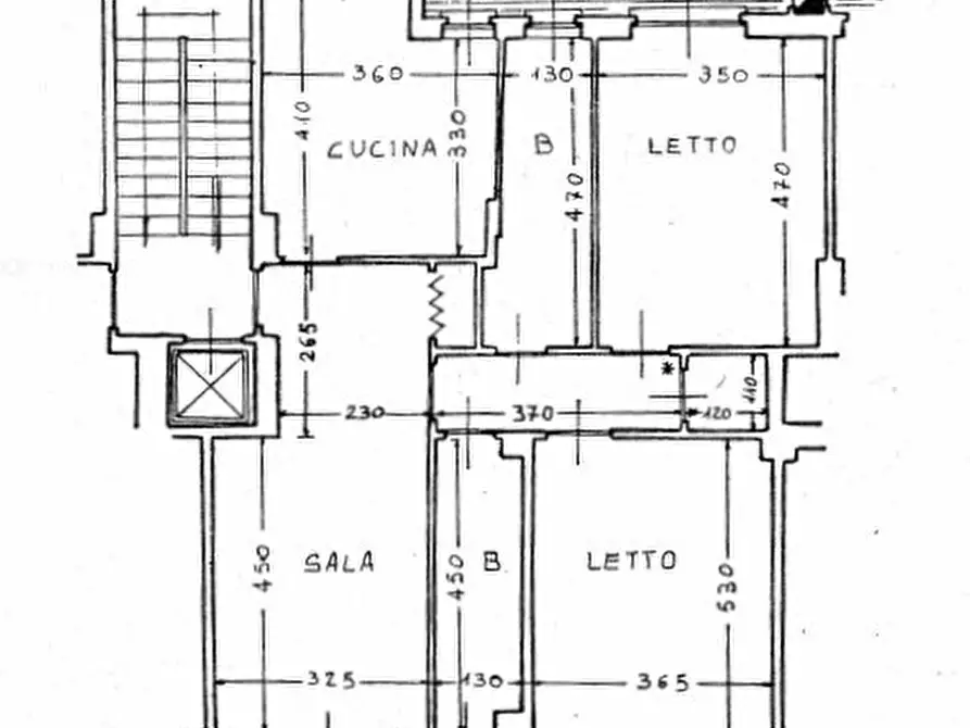 Immagine 52 di Quadrilocale in vendita  in Via Nicomede Bianchi 102 a Torino