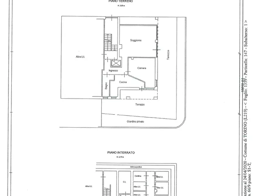 Immagine 28 di Trilocale in vendita  in Strada del Mainero 66/9 a Torino