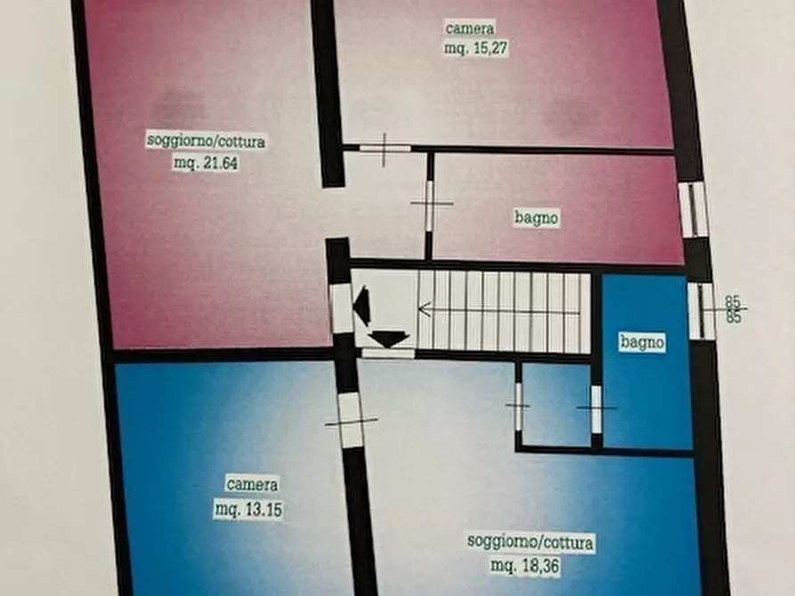 Immagine 3 di Casa indipendente in vendita  a Vicopisano