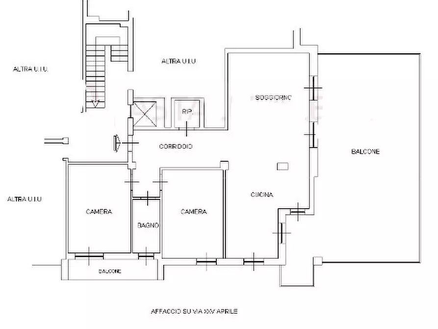 Immagine 2 di Pentalocale in vendita  in Via XXV Aprile 2 a Arquata Scrivia
