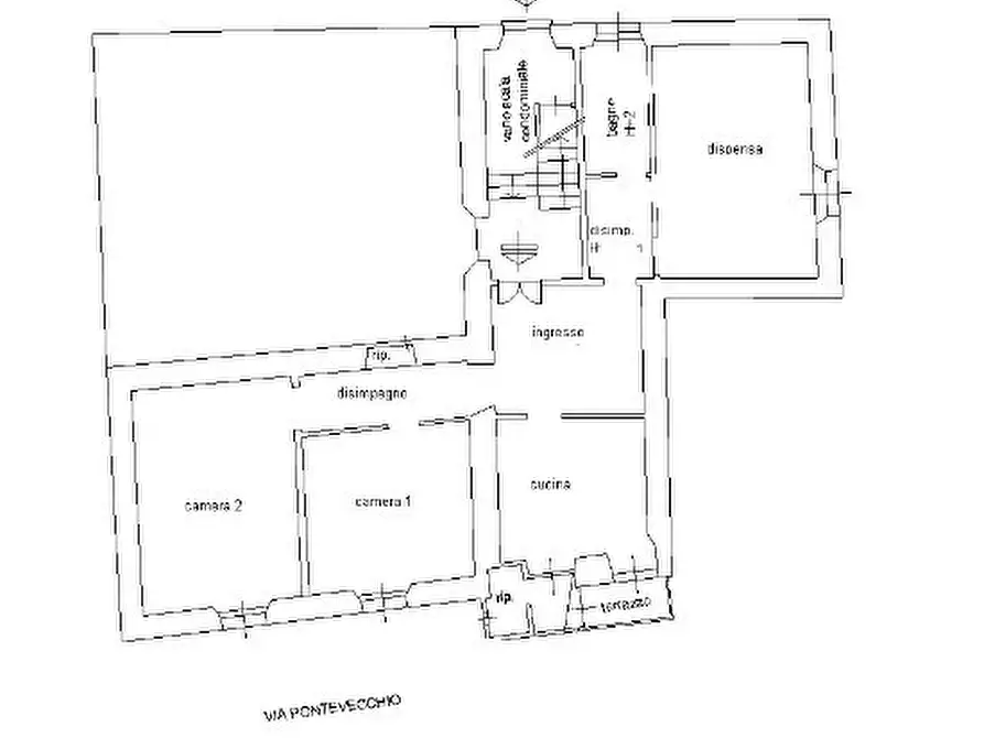 Immagine 2 di Pentalocale in vendita  in Via Roma 31 a Isola Del Cantone