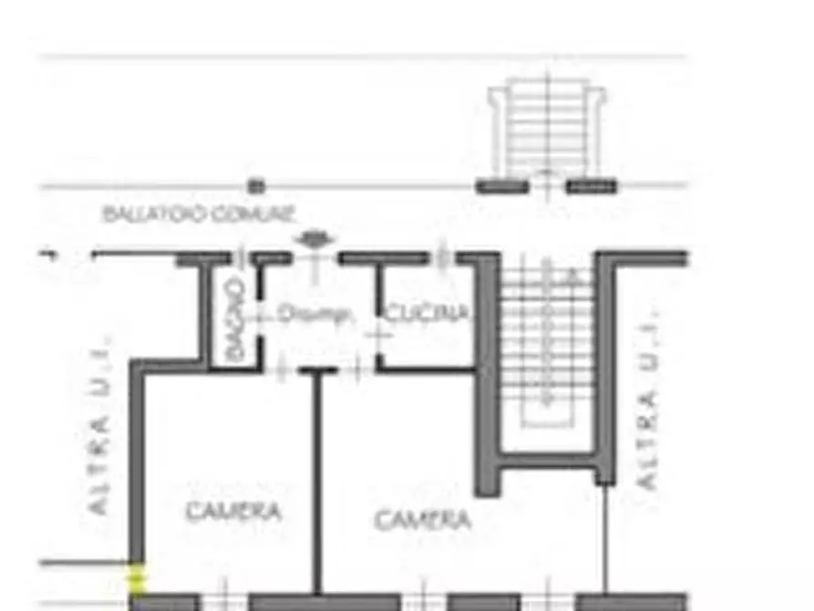 Immagine 2 di Trilocale in vendita  in Via Carlo Poma 11 a Torino