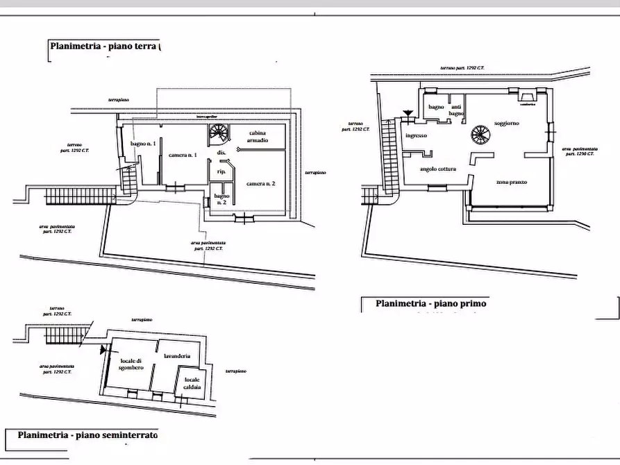 Immagine 2 di Villa in vendita  in Località Vallette 1A a Zoagli