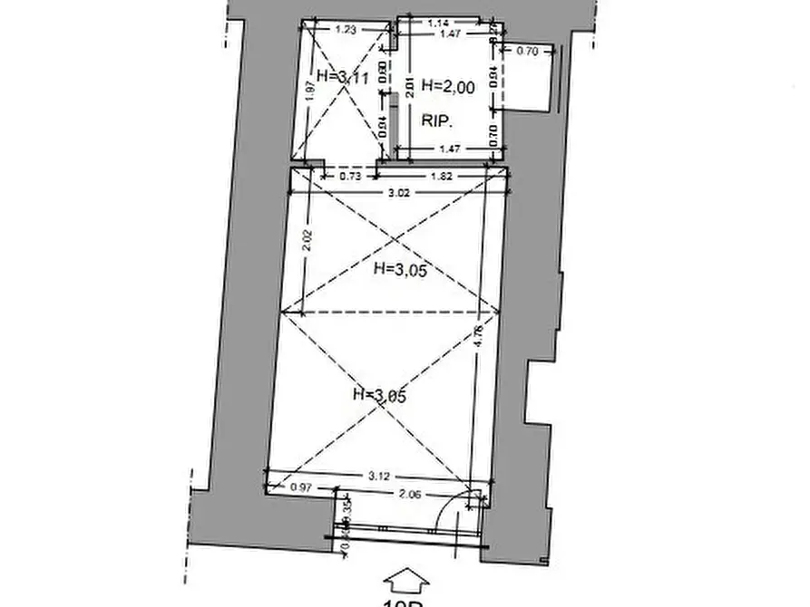 Immagine 2 di Garage in vendita  in Via Beata Chiara 10 a Genova