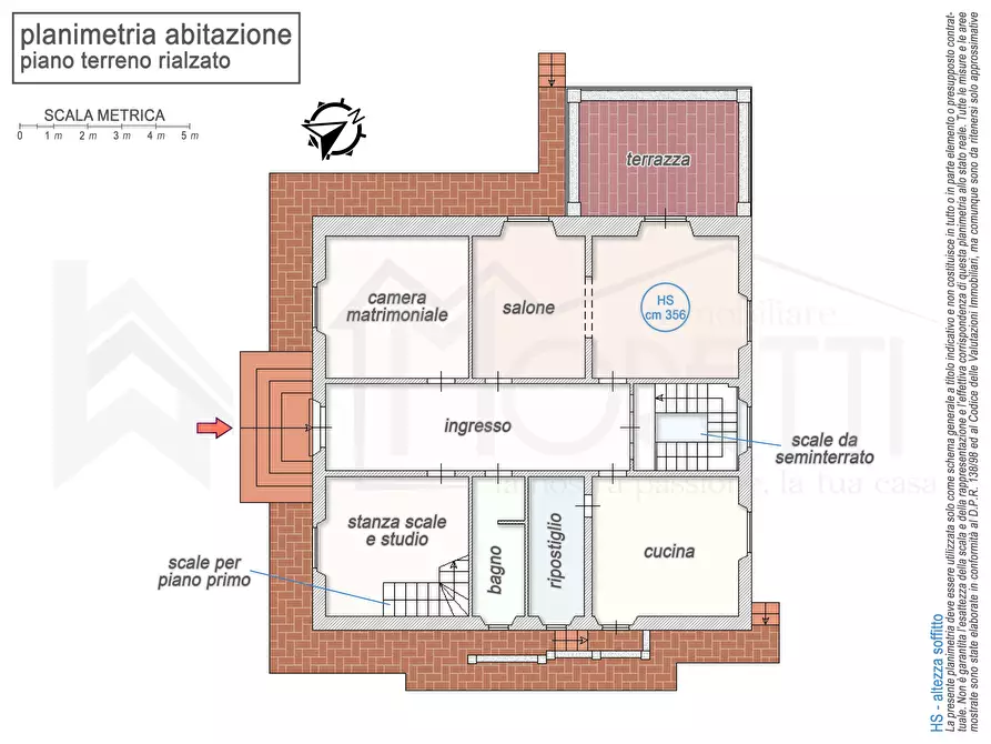 Immagine 107 di Villa in vendita  in Via Parrana San Martino a Collesalvetti