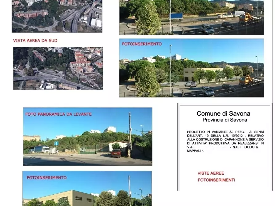 Immagine 4 di Terreno industriale in vendita  in Via Fratelli Grondona 2 a Savona