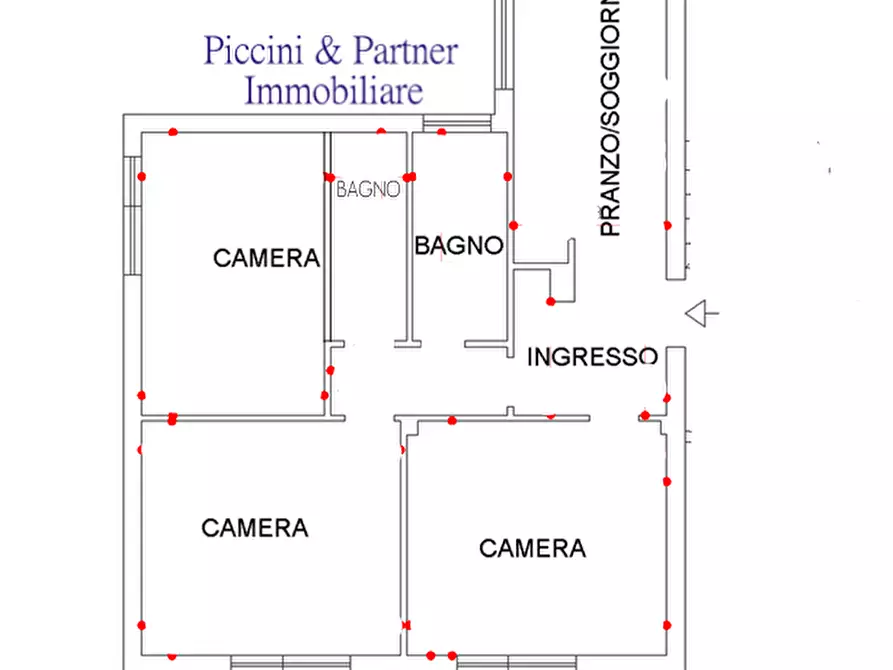 Immagine 43 di Pentalocale in vendita  in Via Beatrice 38 a Perugia