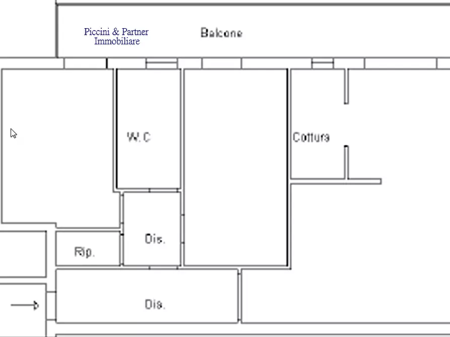 Immagine 35 di Quadrilocale in vendita  in Via Montecatini a Massa