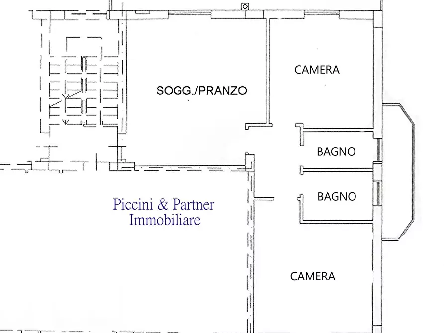 Immagine 64 di Quadrilocale in vendita  in Via Paolo Ceccarelli 11 a Perugia