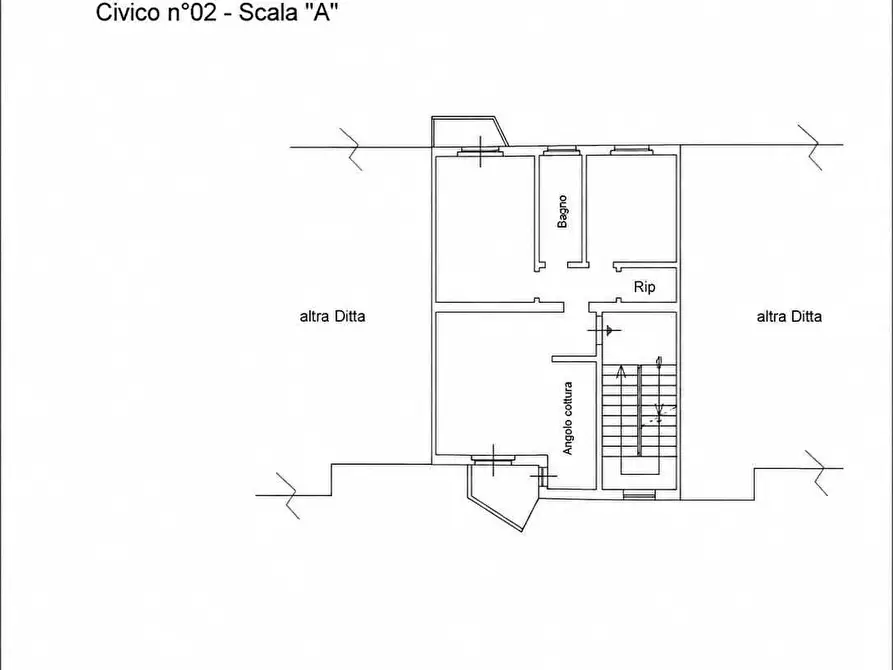 Immagine 2 di Quadrilocale in vendita  in Via Galileo Galilei 2 a Lanciano