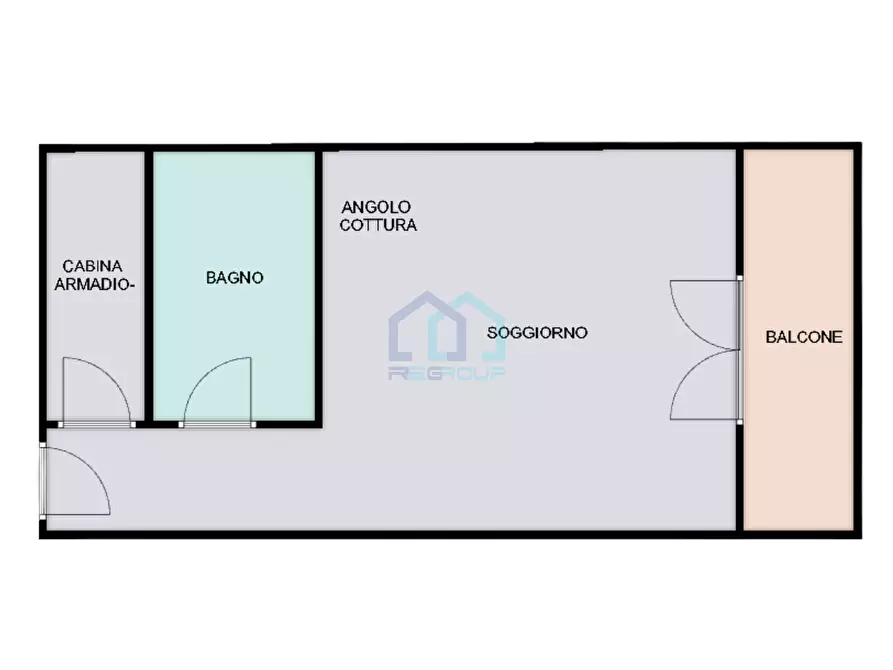 Immagine 10 di Monolocale in vendita  in Via Schiantapetto 25 a Savona