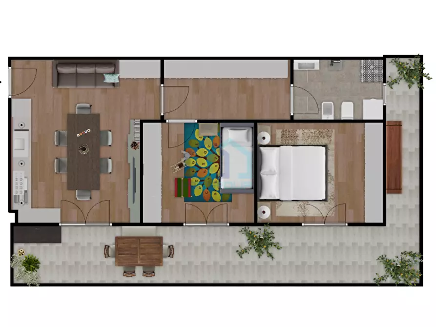 Immagine 18 di Trilocale in vendita  in Via Privata Vistamare 8 a Savona