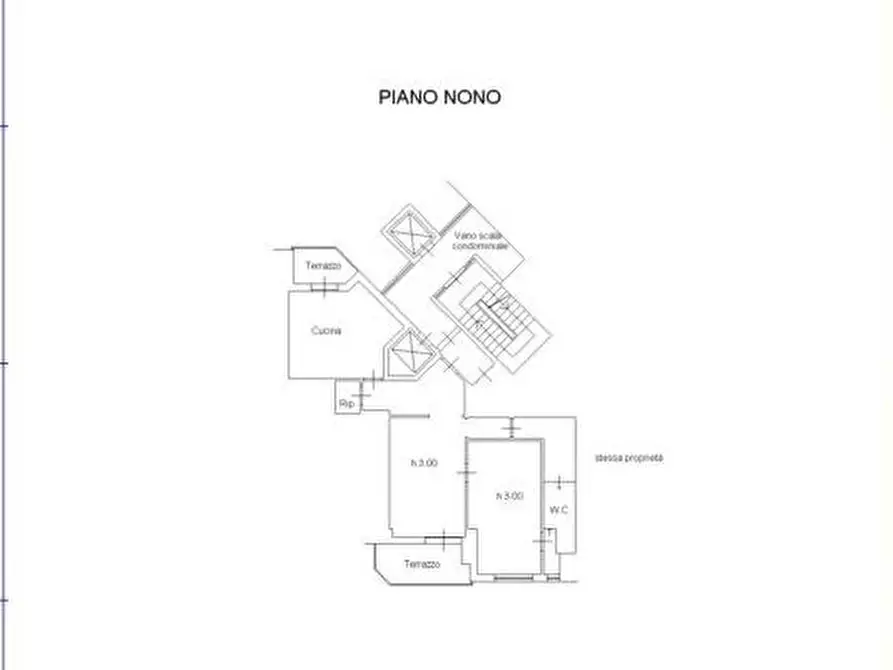 Immagine 6 di Trilocale in affitto  in Via Niccolò Paganini a Firenze