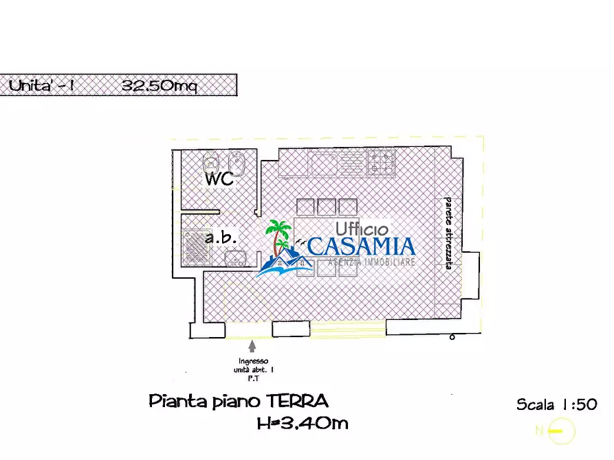 Immagine 2 di Appartamento in vendita  in via gramsci a Grottammare