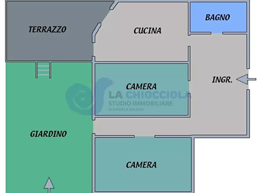 Immagine 1 di Trilocale in affitto  in CALARI a Bologna