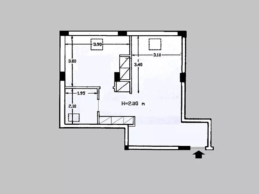 Immagine 10 di Mansarda in vendita  a Catanzaro