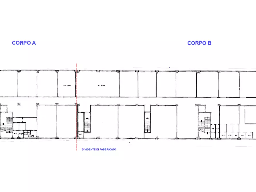 Immagine 11 di Palazzo in vendita  in Viale Lucrezia della Valle 56 a Catanzaro
