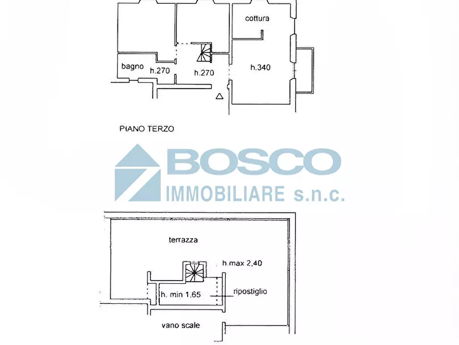 Immagine 38 di Attico in vendita  in Via Agostini Oldoini a La Spezia